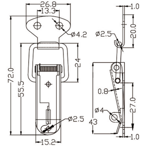 Draw Pull Latch Manufacturer