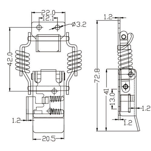 Miniature Latches Manufacturer