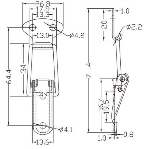 Steel Toggle Latch Manufacturer